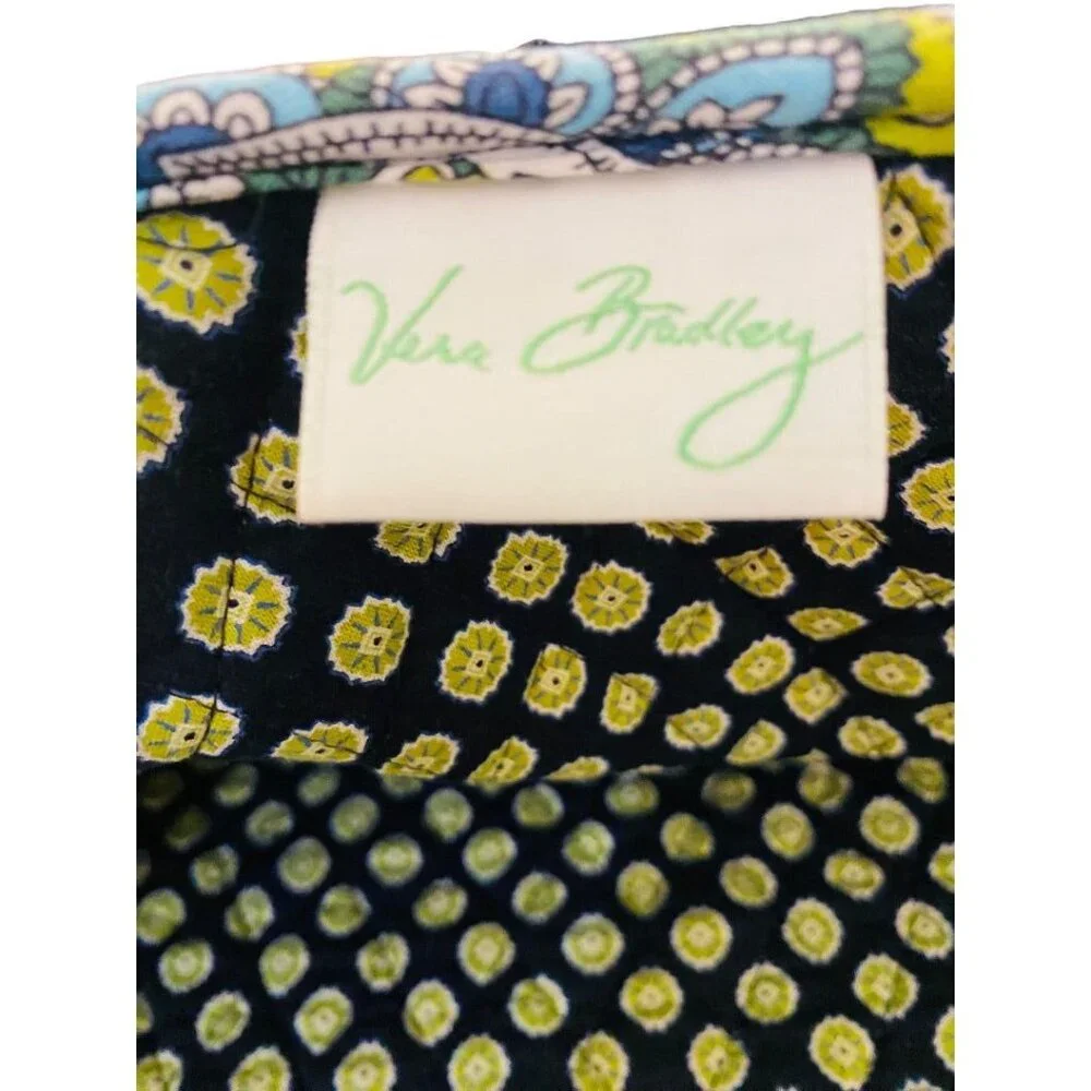 Vera Bradley Cambridge Laptop Sleeve Tote Bag Monogrammed Personalized 